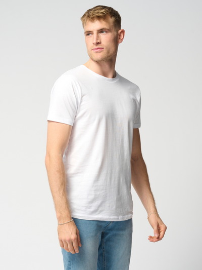 Muscle T-shirt - White - TeeShoppen - White 3