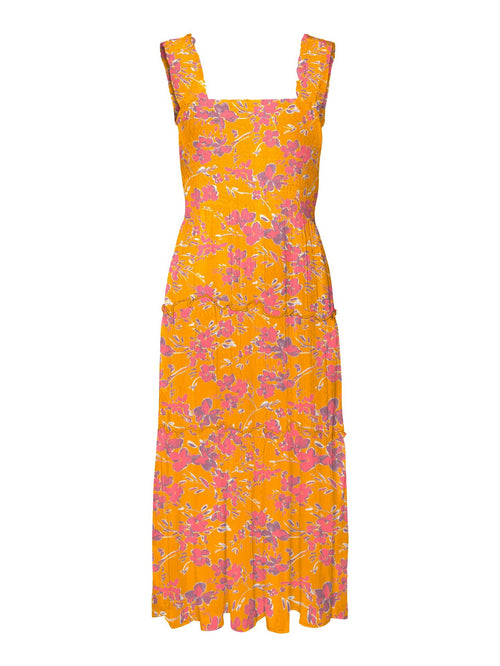 Menny Maxi Dress - Radiant Yellow - Vero Moda - Orange