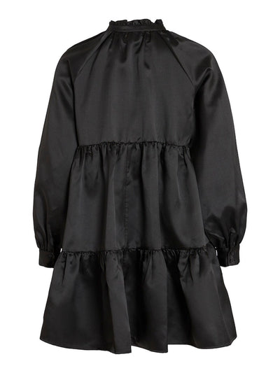 Shina Short Dress - Black - VILA - Black 7