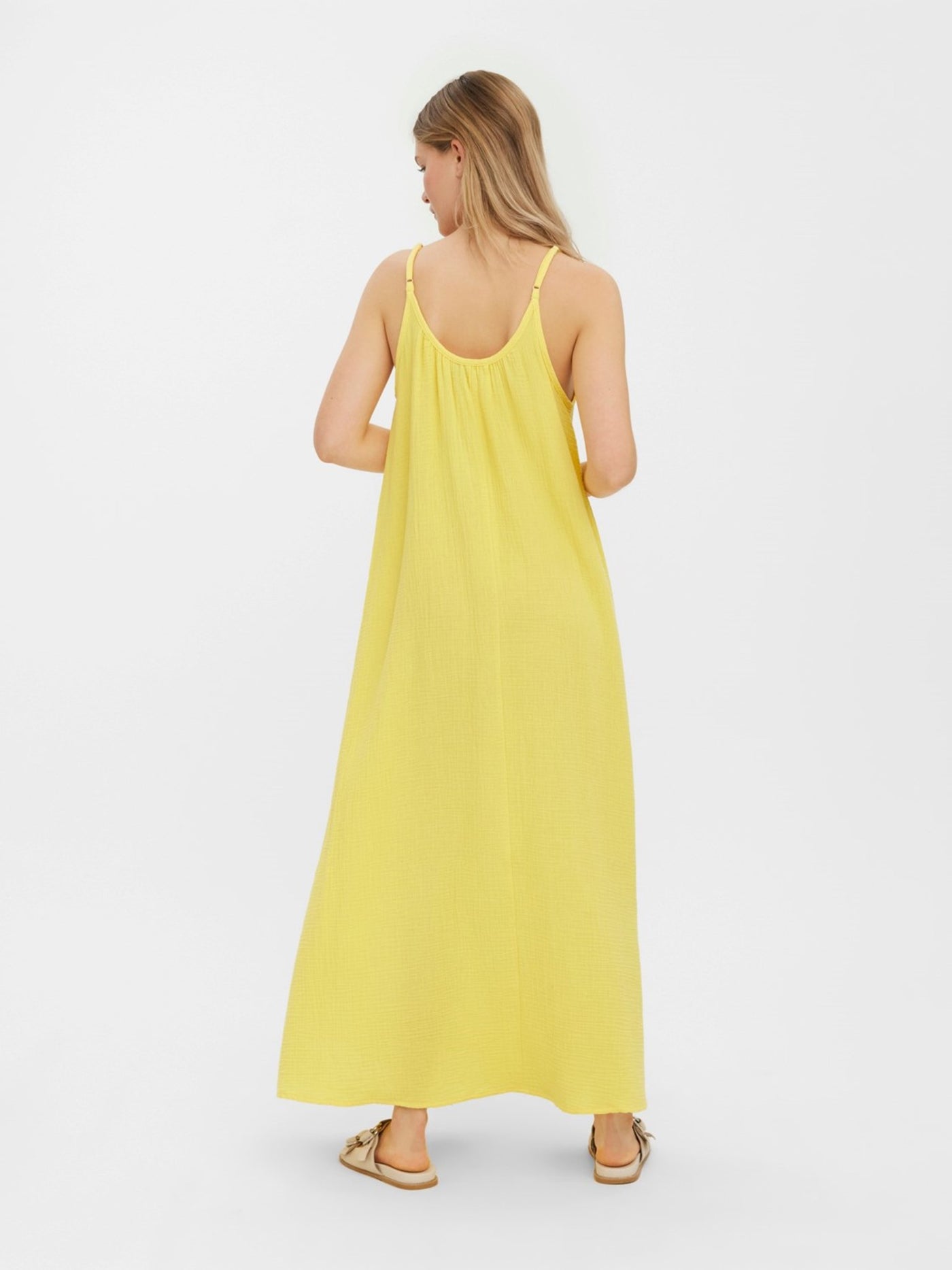 Natali Singlet Dress - Yarrow - Vero Moda - Yellow 4