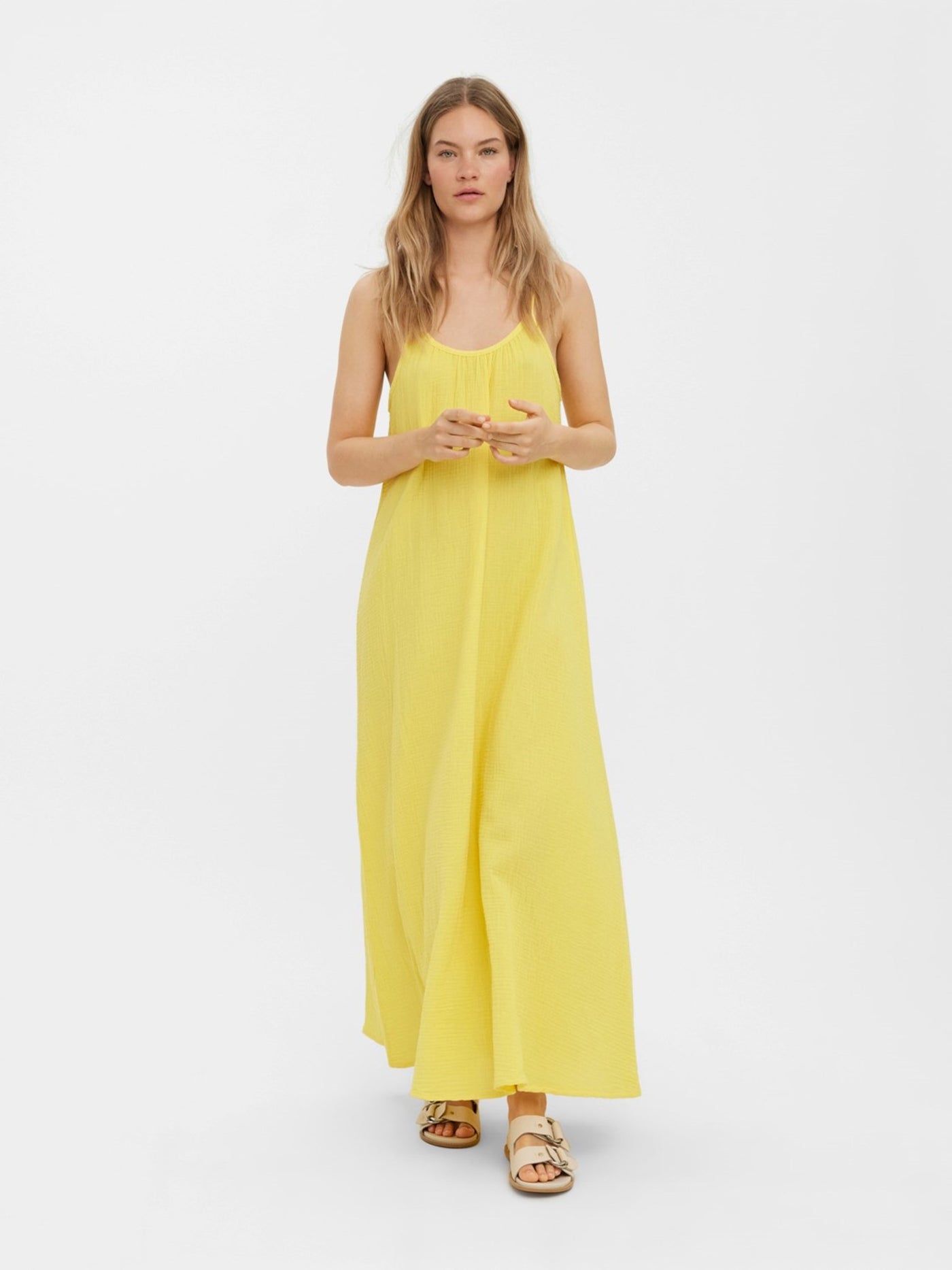 Natali Singlet Dress - Yarrow - Vero Moda - Yellow